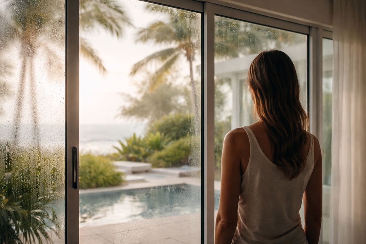 Why Do Impact Windows Fog Up in Florida? Condensation vs Seal Failure
